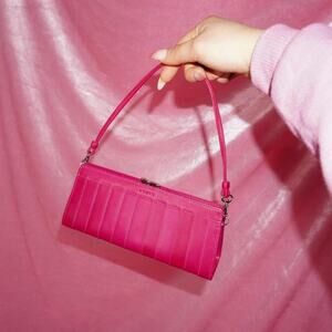 Jawbreaker pink mini wallet clutch